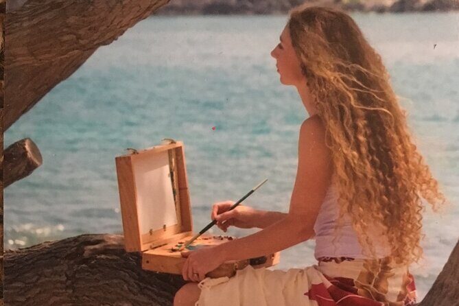 3-Hour Cup N Canvas Painting Party - Painting Orchids With a Living Subject (and the Skill Behind It)