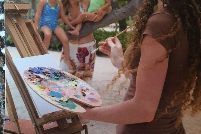 3-Hour Cup N Canvas Painting Party - What You Actually Make: Your Wood Canvas Board Keepsake