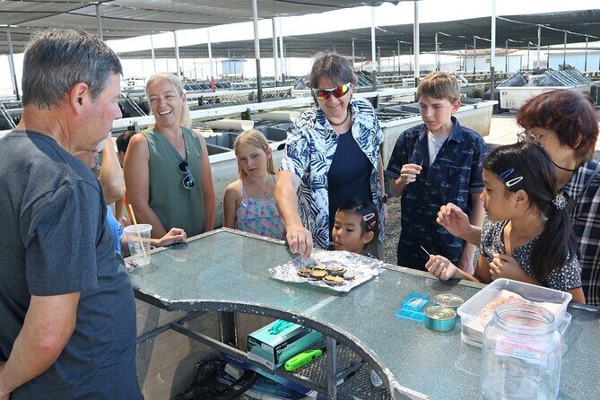 Abalone Farm Tour - The rare hands-on moments: touching live abalone