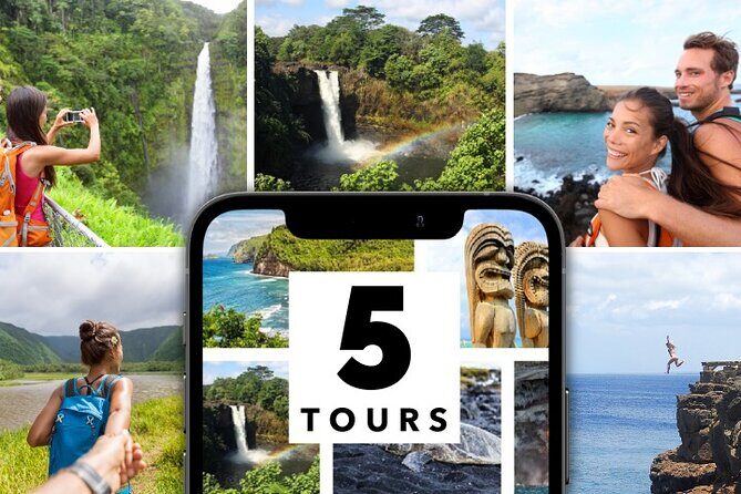 Big Island Adventure Bundle: 5 Epic Audio Driving Tours - Key highlights at a glance