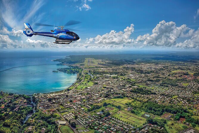 Big Island: Discover Hilo Helicopter Tour - Stop 3: Newly Formed Volcanic Ground and Historic Lava Flows