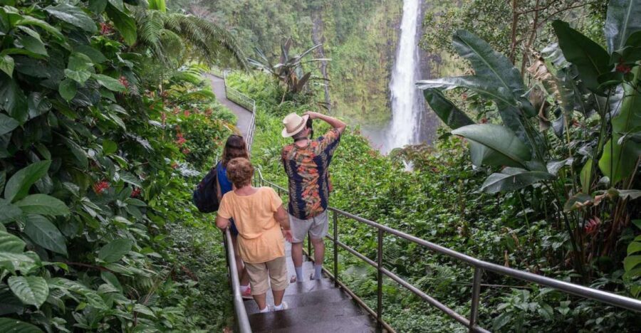Big Island: Full-Day Sightseeing & Waterfalls Adventure Tour - Kulaniapia Falls Swim: The Cool Reward (When Water Lets You)
