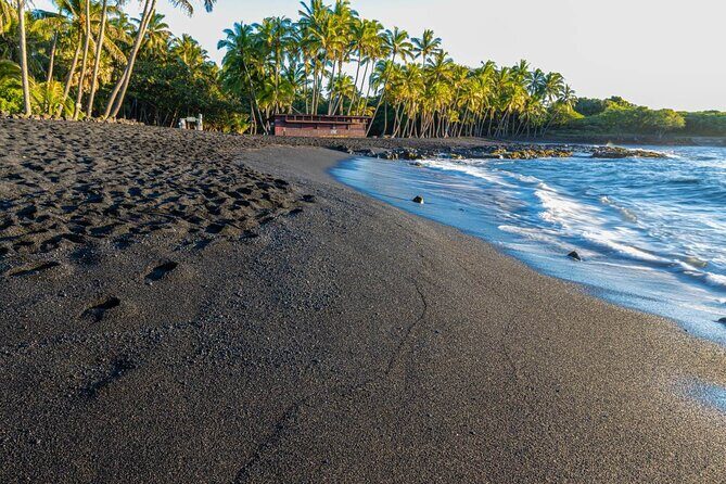 Big Island Hawaii Self-Guided Driving Tour - Kona coast: white sand, black lava edges, and a lot of meaning in small places