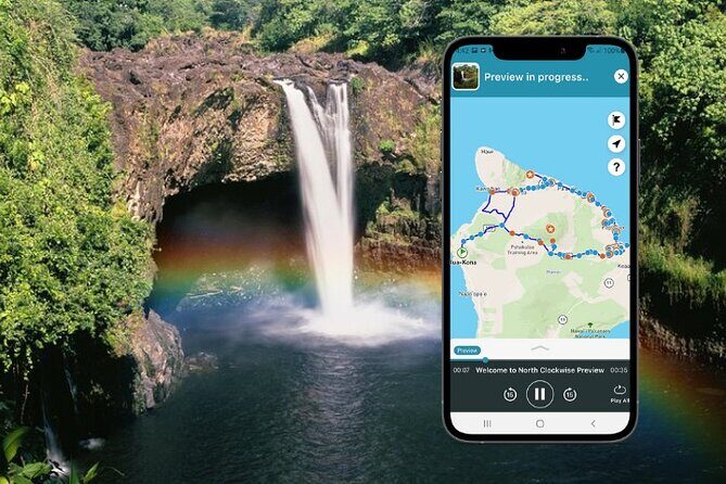 Big Island North Island Jungle Adventure - Self-Guided Audio Tour - Waterfalls and Lava Tube Country: Rainbow Falls, Boiling Pots, Kaumana Caves Park