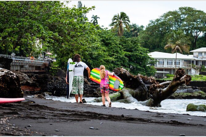 Big Island Surf Lesson from Hilo - Choosing the surf spot: when conditions mean a nearby switch