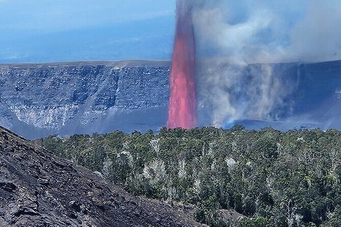 Big Island Waterfalls, Blacksand Beaches, Lava Tubes & Volcanoes - Hawaii Volcanoes National Park: Halemaʻumaʻu Views, Steam, Kīlauea Iki, and Nahuku