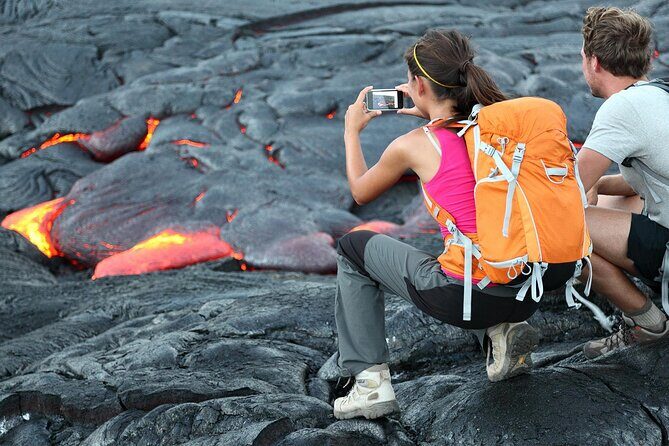 From Big island Kona Volcanoes and Waterfalls Shared Tour - Stop 2: Hawaii Volcanoes National Park (the big set-piece)