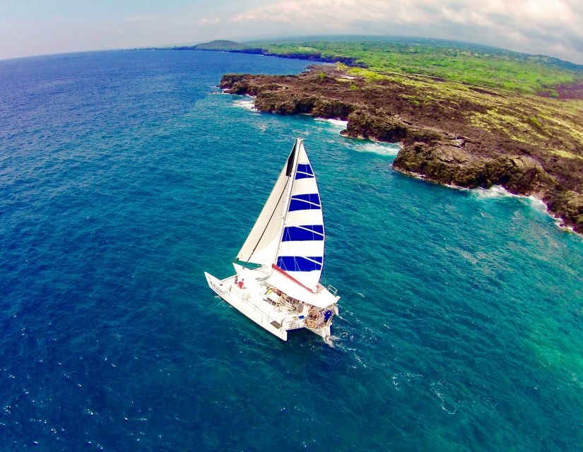 From Keauhou Bay: Snorkel Cruise to Captain Cook's Monument - Finding HokuNui at Keauhou Bay (and getting comfortable fast)
