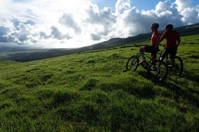 Hawai'i E-Mountain Bike Ride - Waimea Waterfalls and Big Mountain Views