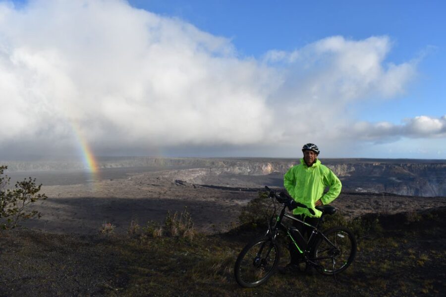 Hawaii: Volcanoes National Park E-Bike Rental and GPS Audio - Road etiquette on a busy day: staying safe without killing the fun