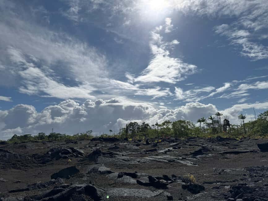 Hilo: Kilauea Fissure 8 Hiking, Volcanoes and Waterfalls - How the Pickup Works (and the Kona Time Trap)
