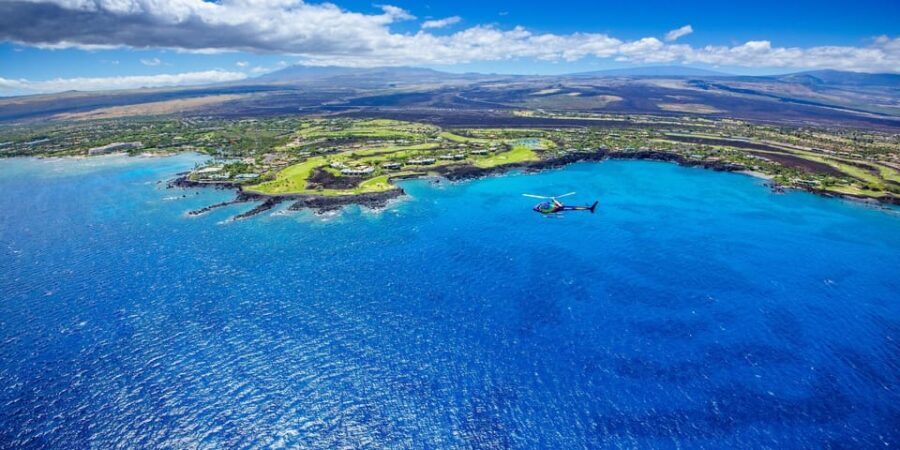 Kailua-Kona: Hualalai Volcano Doors On/Off Helicopter Tour - Magic Sands, Kona coffee farms, and Ali‘i Drive: the coastline plus the working land