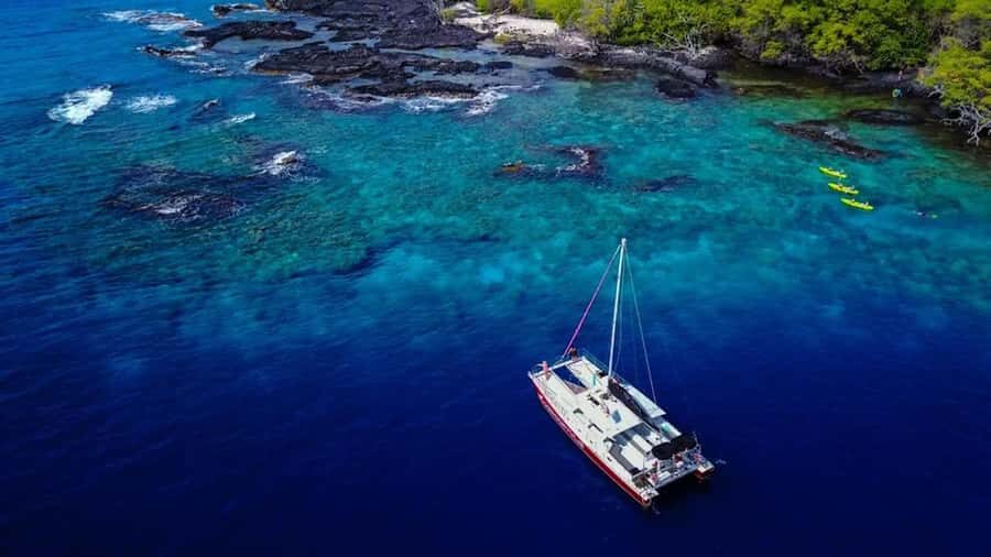 Kailua-Kona: Kealakekua Bay Snorkel and Sail with Lunch - Price and value at $188 per person for a 4-hour Kona plan