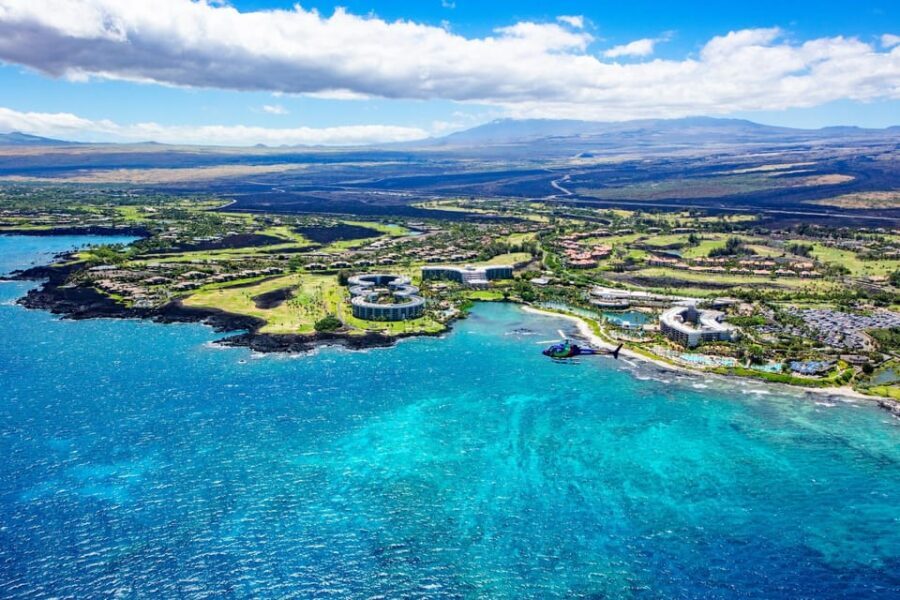 Kailua-Kona: Kohala, Volcanoes and Waterfall Helicopter Tour - Kailua Bay: The “Wait, Is That Real Water?” Start