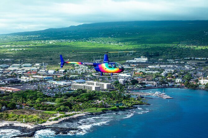 Kohala Coast Volcano Waterfalls-90 Min Heli Tour-Doors Off or On - Mauna Kea and Pu‘u Wa‘awa‘a Forest Reserve: altitude and living detail
