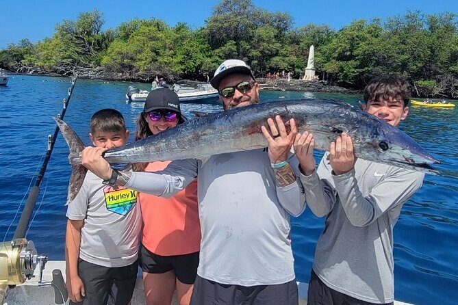 Kona - 8 Hour Private Fishing Charter in Kailua-Kona, Hawaii - Kona Big-Game Trolling, Private and Built Around Your Goals