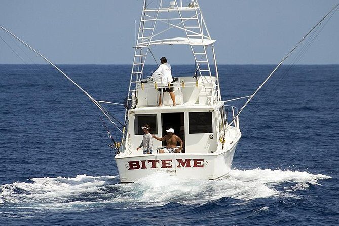 Kona Hawaii Per Person Shared Fishing with Bite Me Sportfishing - On-Water Timing Off the Kona Coast: Expect Waiting Between Bites