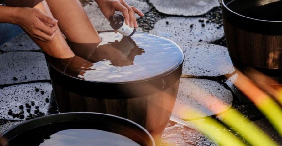 Kona Salt Farm: Deep Ocean Cold Water Mineral Foot Soak - Hygiene you can trust: continuously running ocean water and sanitizing between uses