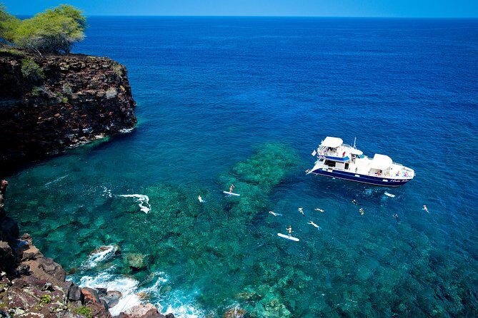 Luxury Kona Coast Snorkel Tour Including Lunch - Pali Kaholo’s Rob’s Reef: sea caves, arches, and butterflyfish