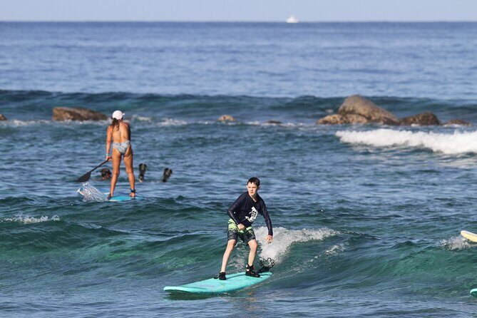 Premium group surf lessons- Kona’s Best Surf Lessons - Gear is included, and that changes the whole vacation math