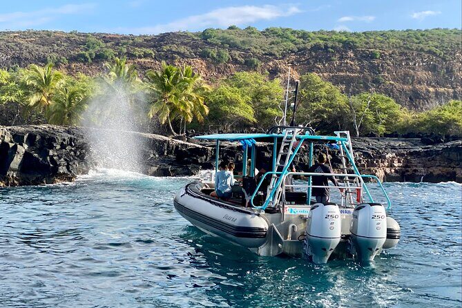 Premium Kona Coast Morning Snorkel - The boat ride reality: comfort versus choppiness