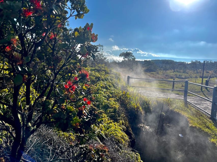 Private Big Island Tour:Coffee, Beaches,Volcanos & Waterfall - Volcanoes National Park with lava-tube style hiking