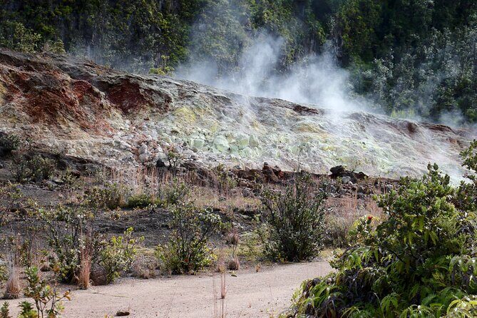 Private Tour: Experience Active Kilauea Volcano & Hilo Rainbow Falls - Chain of Craters Road: viewpoints + geology lessons