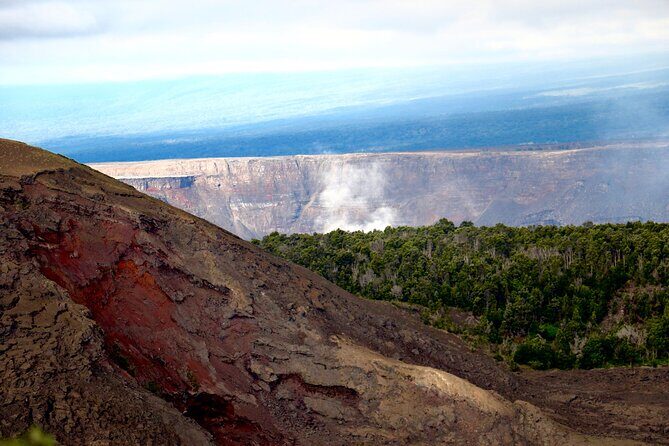Private Tour: Experience Active Kilauea Volcano & Hilo Rainbow Falls - Hilo Rainbow Falls: the dramatic payoff