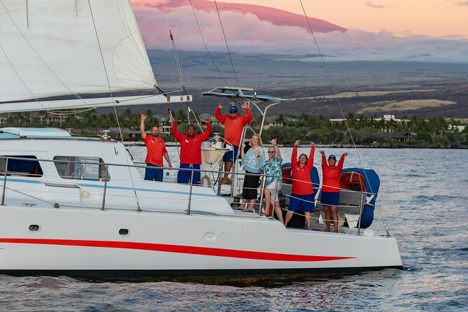 Sunset Cocktail Cruise on our Sailing Catamaran - Timing and the sunset moment: why the two hours feel longer in a good way