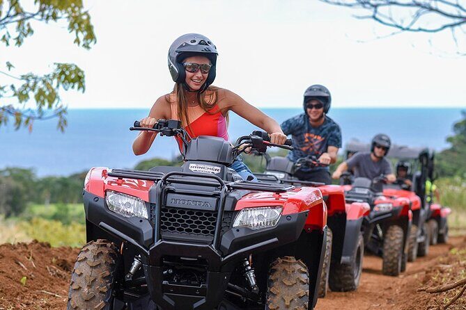 Umauma Falls Deluxe ATV Waterfall and Swim Experience - The private pond swim: refreshing, spring-fed, and best with the right mindset